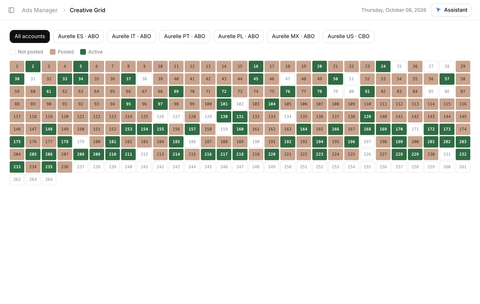 Creative grid